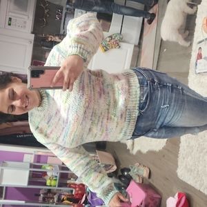 Xl multi color sweater